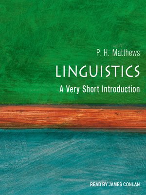 cover image of Linguistics